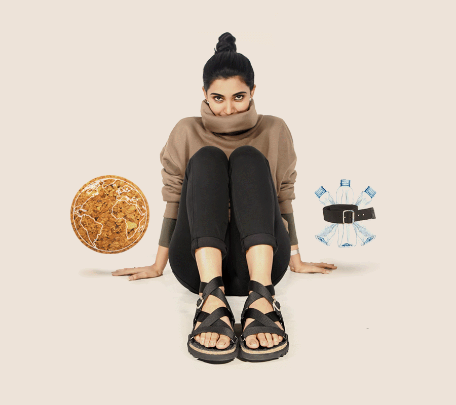 Sustainable Cork Comfort Footwear Sandals