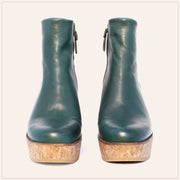 Green Ankle Wedge Bootie - TSouls